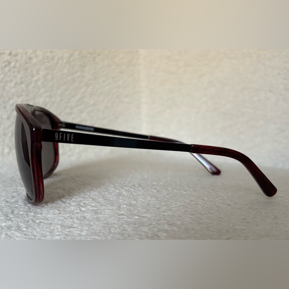 9FIVE Marauders Red Patterned Sunglasses - Picture 3 of 5